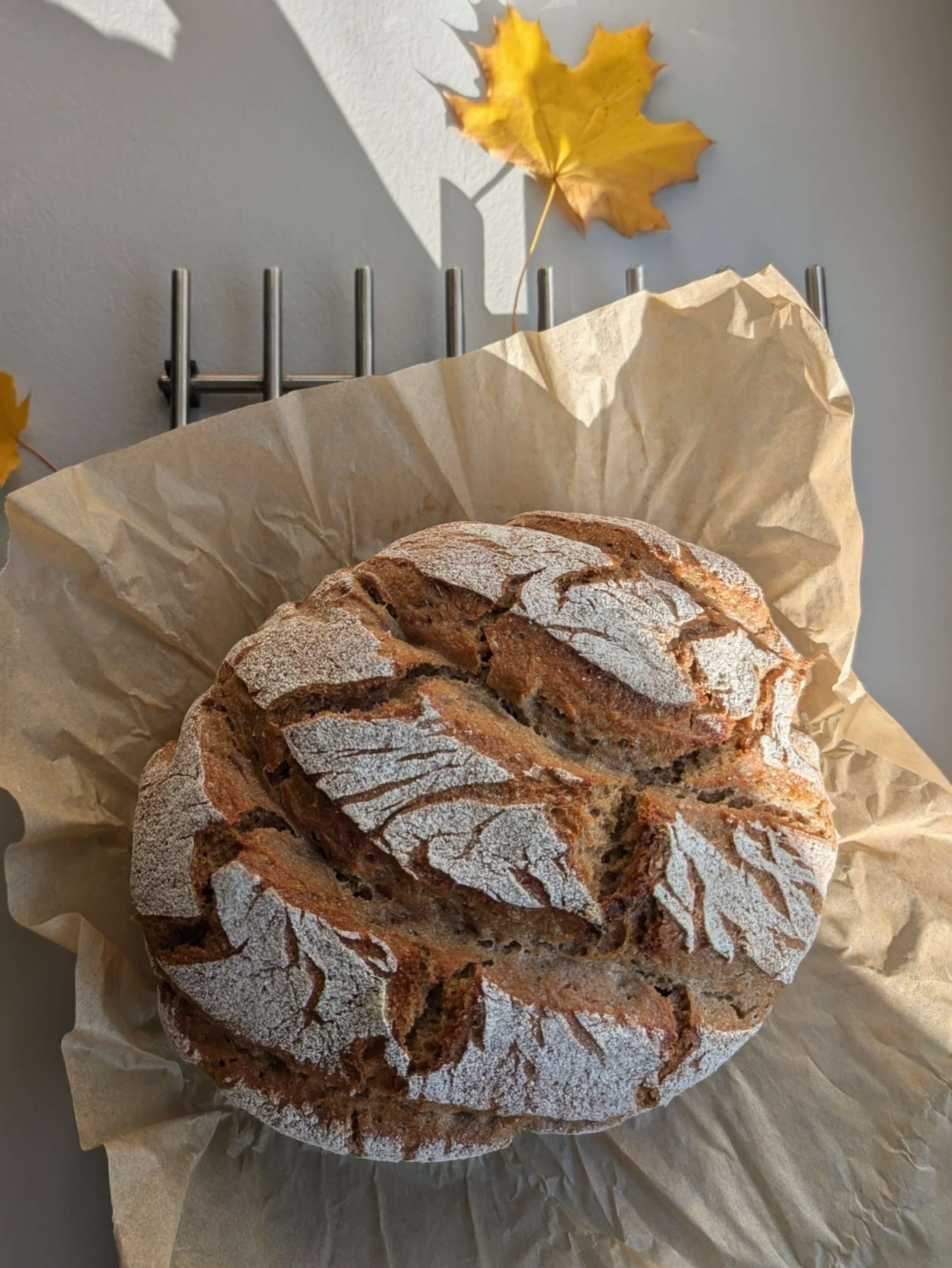 Hearty Rustic Sourdough Loaf