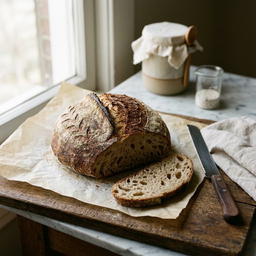 Easy Sourdough Bread for Beginners