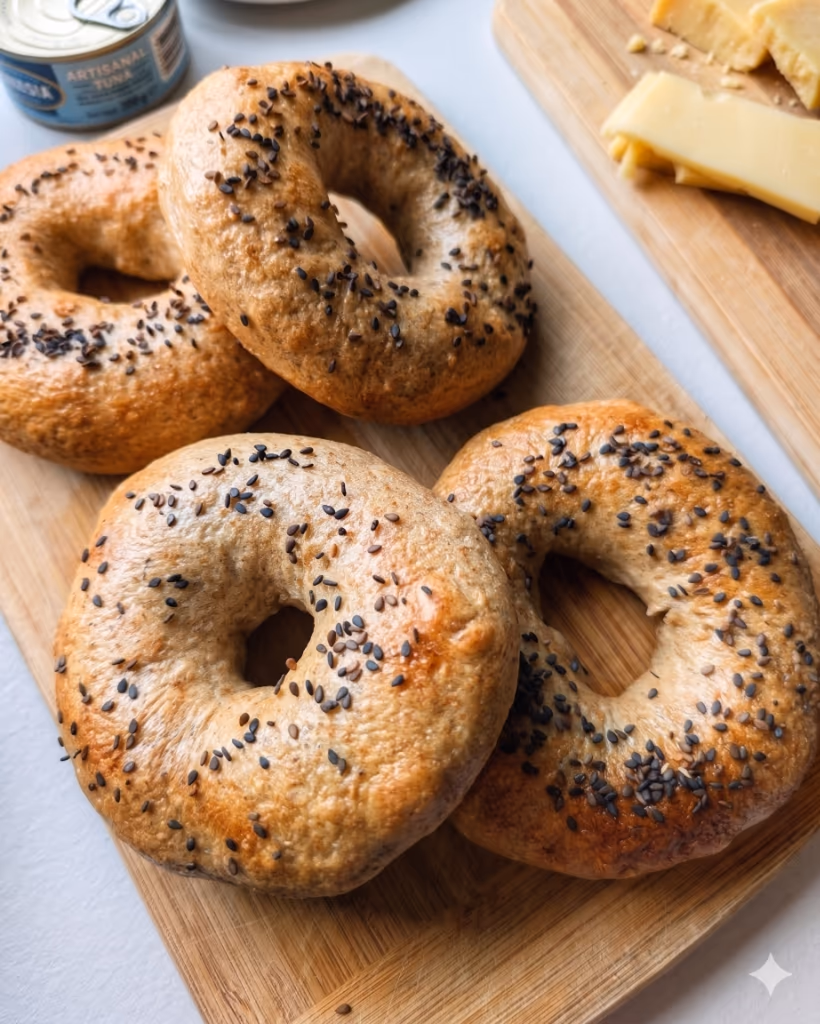 Sourdough Bagels