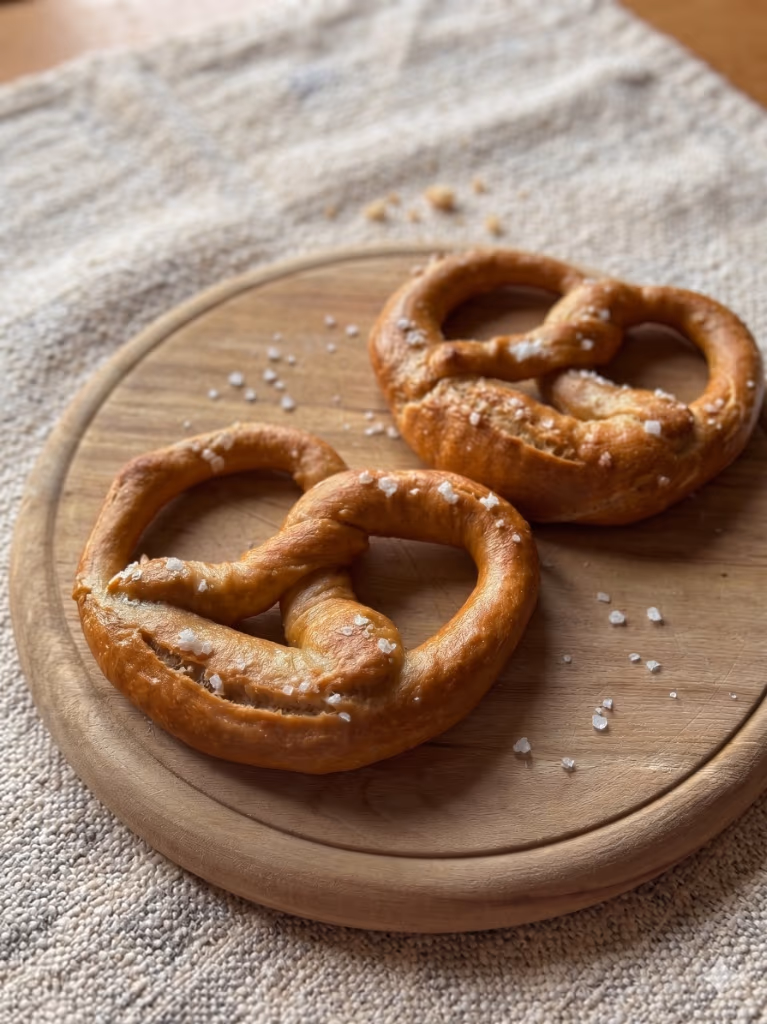 Sourdough Pretzels